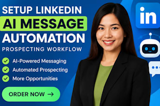linkedin helper ai message automation prospecting workflow outreach automation