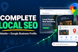 complete local SEO for your website and google business profile