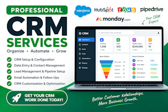 setup crm and workflow