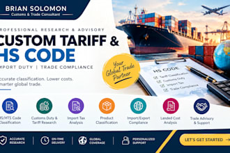 research custom tariff, hs code and customs duty rates