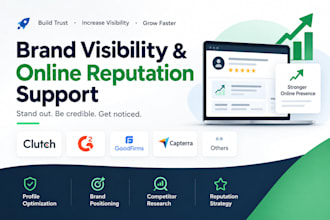 improve your online reputation and brand visibility