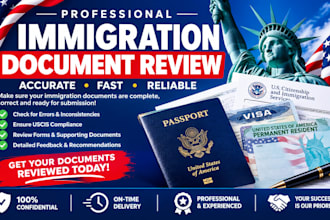 review your immigration visa documents and provide expert legal guidance