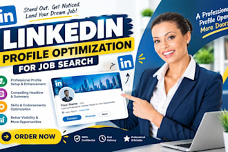 optimize your linkedin profile outreach SEO for job search and personal branding