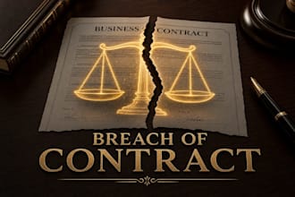 draft a breach of contract demand letter to enforce your agreement