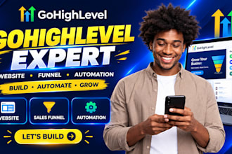make gohighlevel landing page, ghl website design, go high level sales funnel