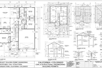 handle california and colorado civil and structural engineering building permits