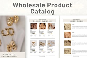 redesign product catalogs, wholesale catalogs, b2b line sheets and brochures
