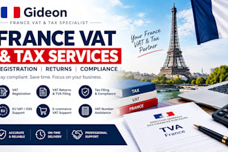france vat registration, vat returns and french tax filing