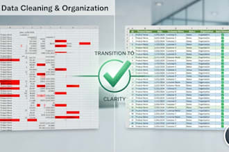 clean your messy data and format spreadsheets