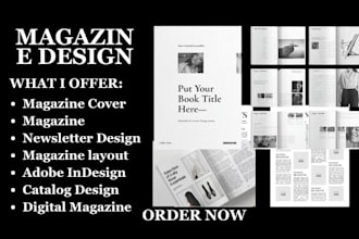 do magazine design, front cover, editorial magazine layout, indesign, newsletter