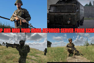 setup and mod your arma reforger server from scratch