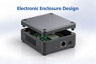 design pcb enclosure, electronic housing and product casing for manufacturing