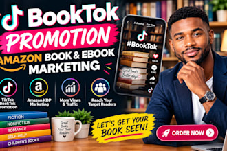 do booktok promotion amazon book ebook marketing tiktok booktok promotion