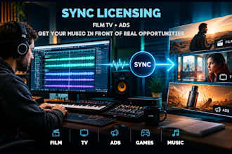 submit your music to sync libraries and licensing platforms