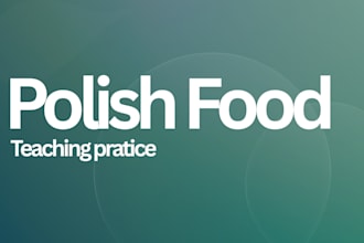 teach you how to cook polish food