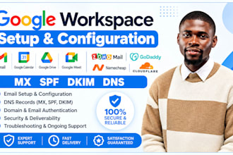 setup google workspace zoho mail godaddy namecheap cloudflare mx spf dkim dns