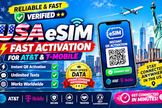 set up and activate your USA tello esim