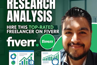 do market research or market analysis or competitor analysis