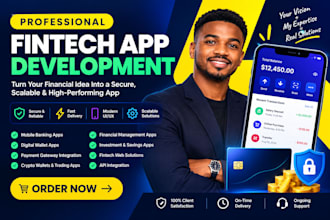 develop fintech app, digital wallet, payment gateway system