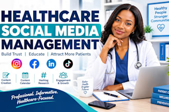 provide healthcare social media management for doctors and clinics