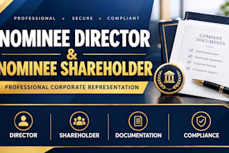 provide nominee director and nominee shareholder service