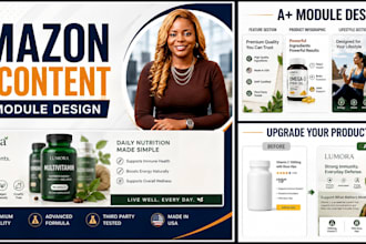 design amazon a, content ebc modules for your listing