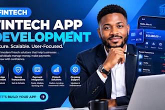 design and build fintech mobile app wallet and banking loan app