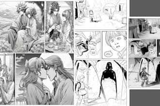manga character comic book illustration comic book artist anime manga comic art