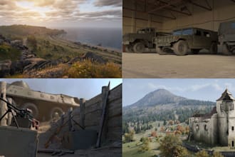 create custom maps, environments, and weapon assets for arma reforger and arma