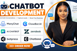build livechat ai chatbots for manychat, zendesk, botpress closebot, landbot