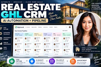 build gohighlevel real estate CRM automation ghl ai automation ghl pipeline