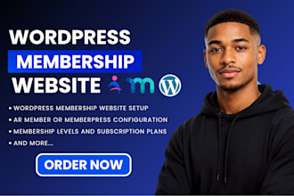 create wordpress membership website ar member memberpress membership website