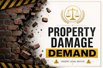 write a property damage demand letter for repair costs