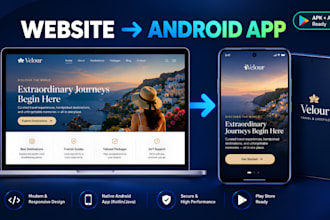 convert your pwa or website into android app using twa