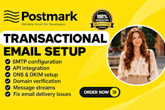 setup postmark transactional email smtp api dns and fix email delivery
