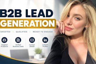 b2b lead generation linkedin lead sales leads business leads email list building