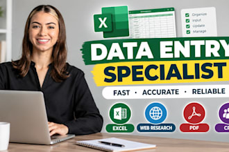 be your professional data entry specialist