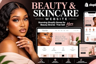 skincare shopify store beauty website beauty store cosmetics shopify website