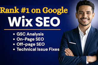provide strategic wix SEO for local search ranking on google