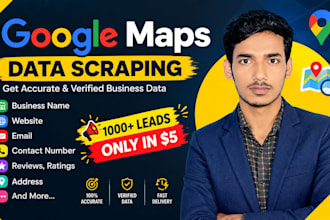 scrape google map data for lead generation