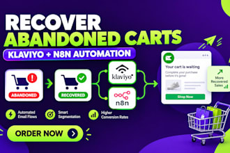 recover your shopify abandoned carts using custom n8n klaviyo automation