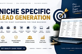 generate niche specific leads for your business sales growth
