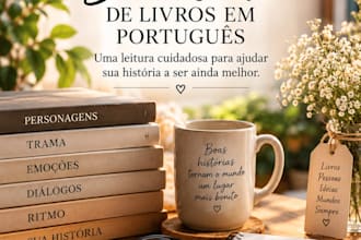 beta reader for your portuguese book