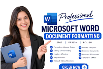 professionally microsoft word document formatting ms word edit document design