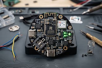design fitness tracker wearable pcb nrf52840 ble imu gps heart rate sensors