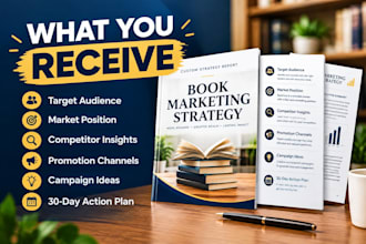 create a book marketing and promotion strategy for your book