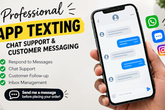 do app texting, chat support and customer messaging