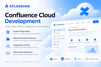 develop custom apps and integrations for confluence cloud