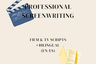 write a short film script, video screenplay, or technical script