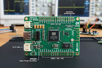 design nrf5340 wireless iot node with bluetooth and embedded systems